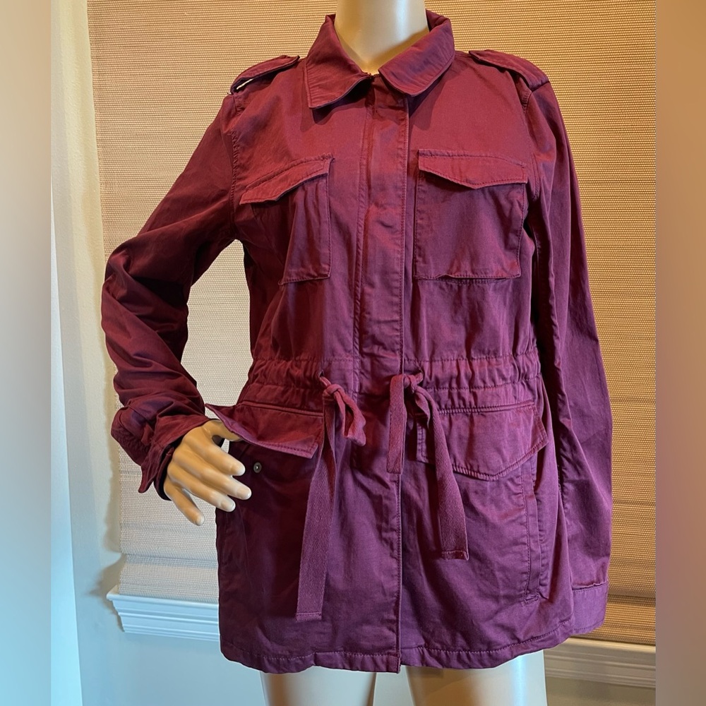 Loft jacket. Wine color. Size S.